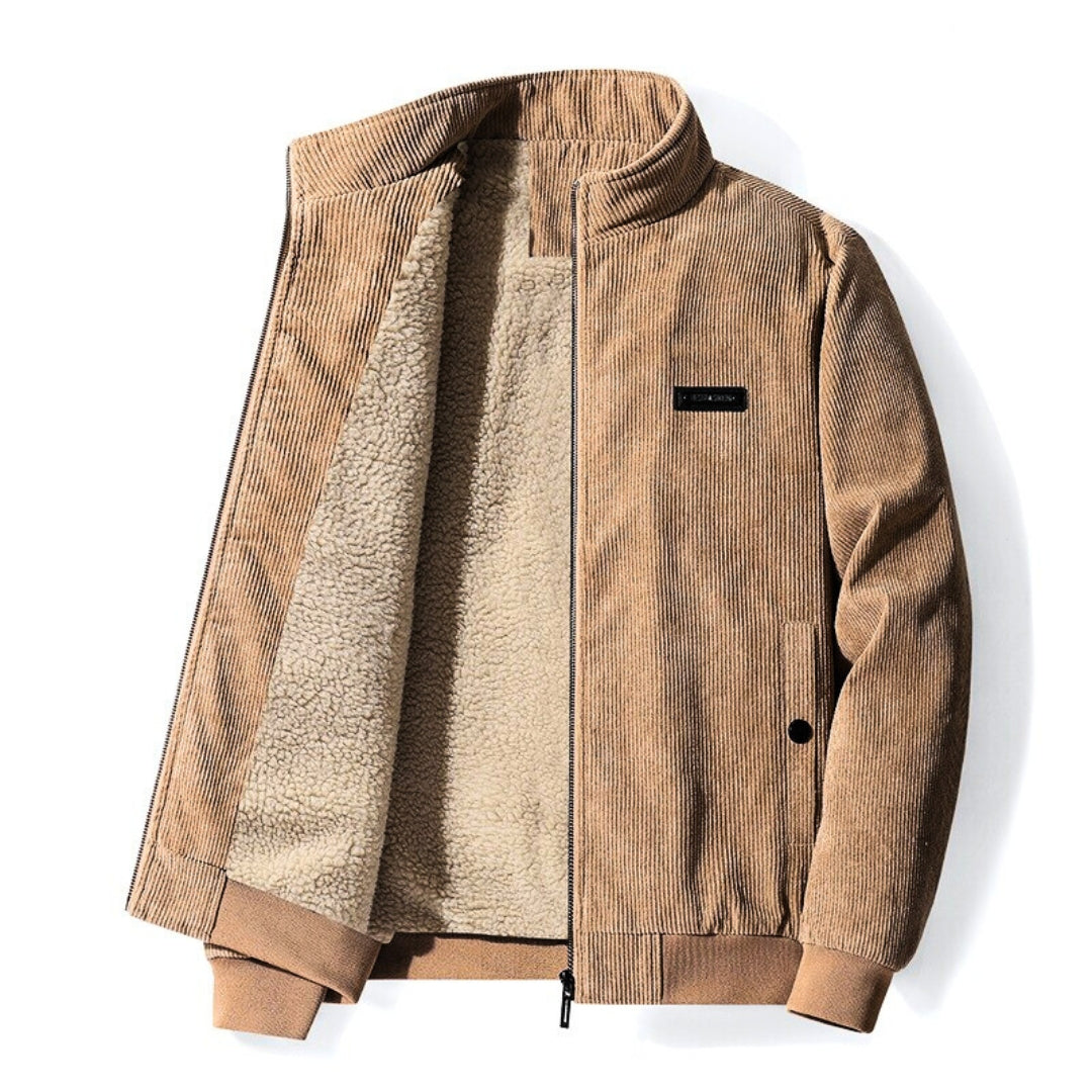 Isaac™ - Sherpa Gevoerde Corduroy Jas