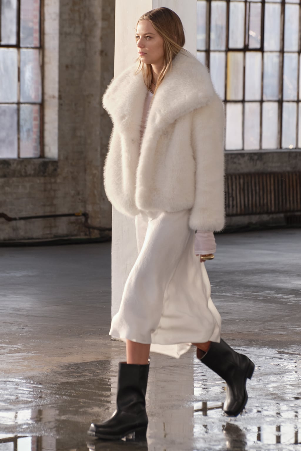 Faux Fur Coat