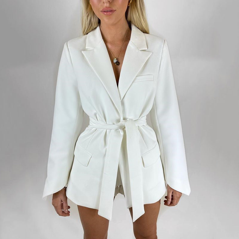 Lexi™️ - Retro Blazer met Riem