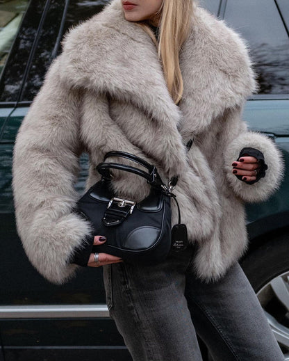 Faux Fur Coat