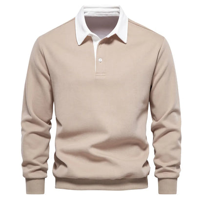 Terrence™️ - Stijlvolle Sweater met Kapknopen