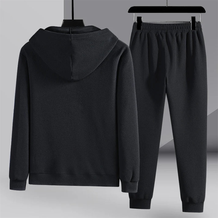 Zachary™️ - Gebreide Loungewear Set [Jas + Broek]