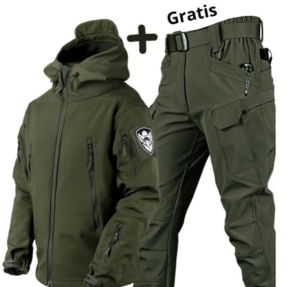 Tatical™ | Met fleece gevoerd - Weerbestendig tactisch jack [gratis broek]