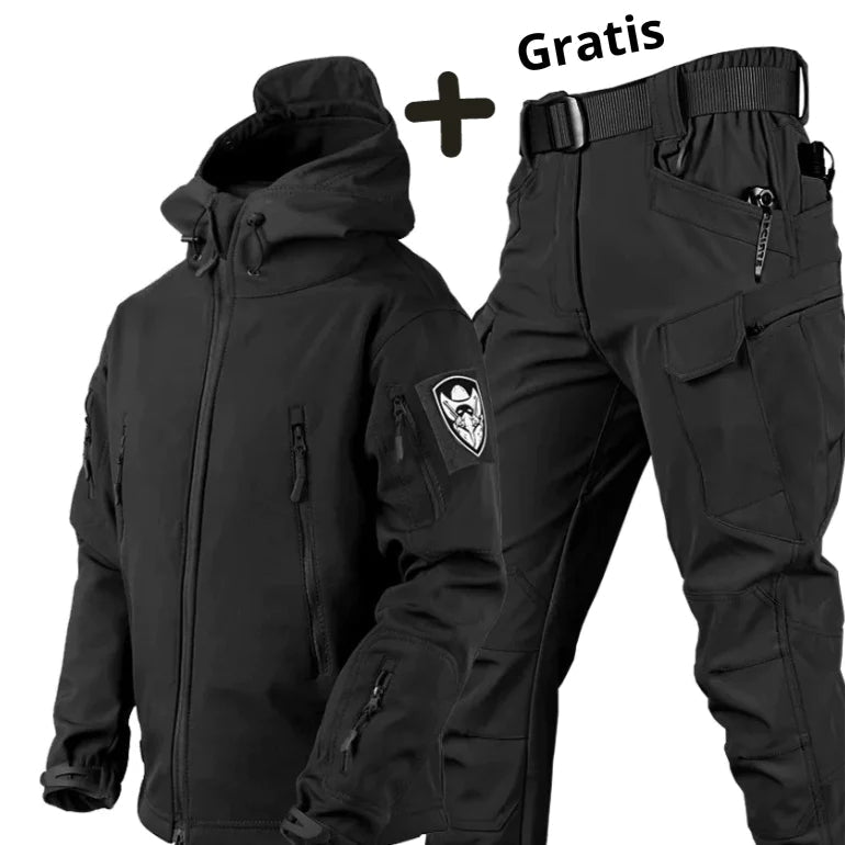 Tatical™ | Met fleece gevoerd - Weerbestendig tactisch jack [gratis broek]