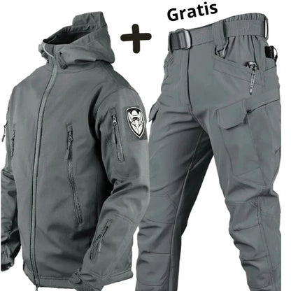 Tatical™ | Met fleece gevoerd - Weerbestendig tactisch jack [gratis broek]