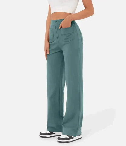 Chelsea™️ - Elastische High Waisted Casual Broek