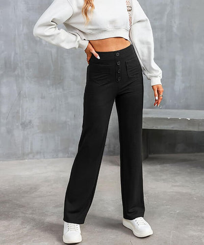 Chelsea™️ - Elastische High Waisted Casual Broek