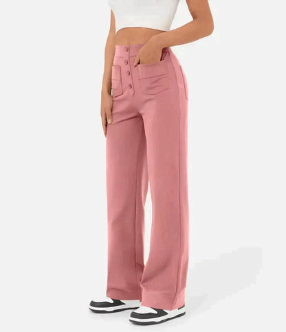 Chelsea™️ - Elastische High Waisted Casual Broek