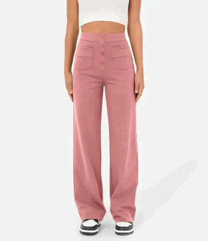 Chelsea™️ - Elastische High Waisted Casual Broek