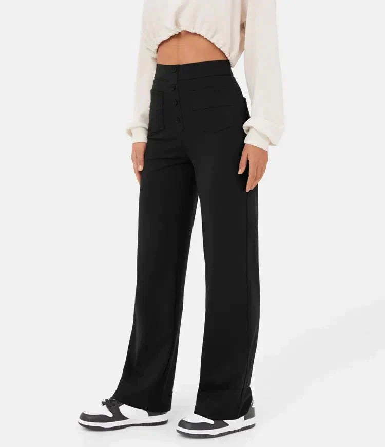 Chelsea™️ - Elastische High Waisted Casual Broek