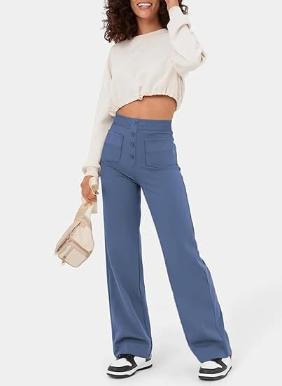 Chelsea™️ - Elastische High Waisted Casual Broek