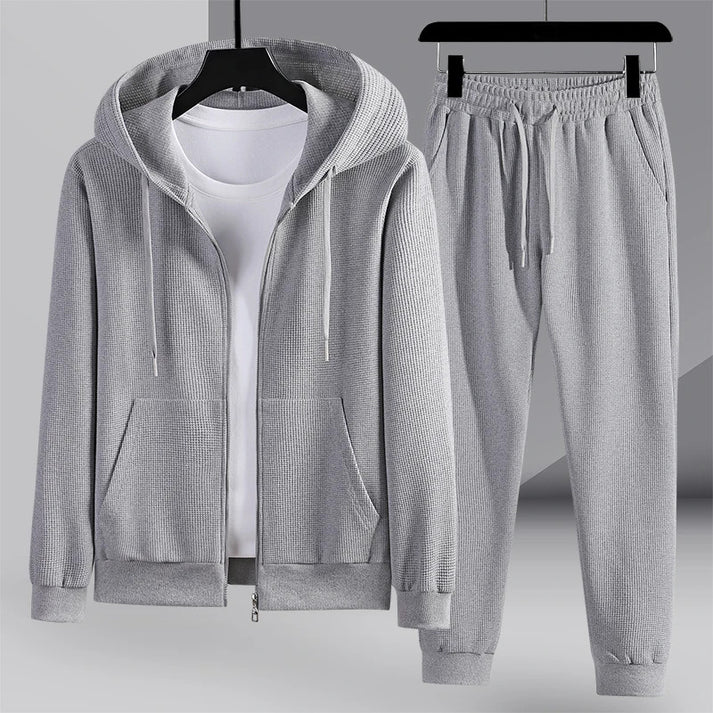 Zachary™️ - Gebreide Loungewear Set [Jas + Broek]